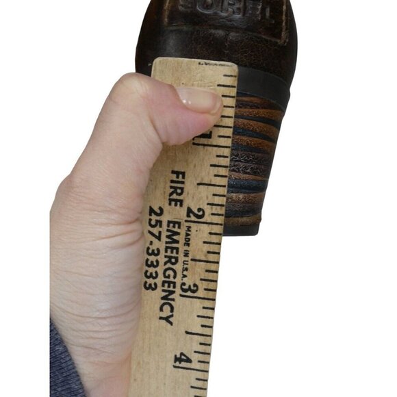 Sorel Cate Ankle Boots Women's 7 Brown Leather Lace Up Lug Block Heel Booties - Picture 9 of 11